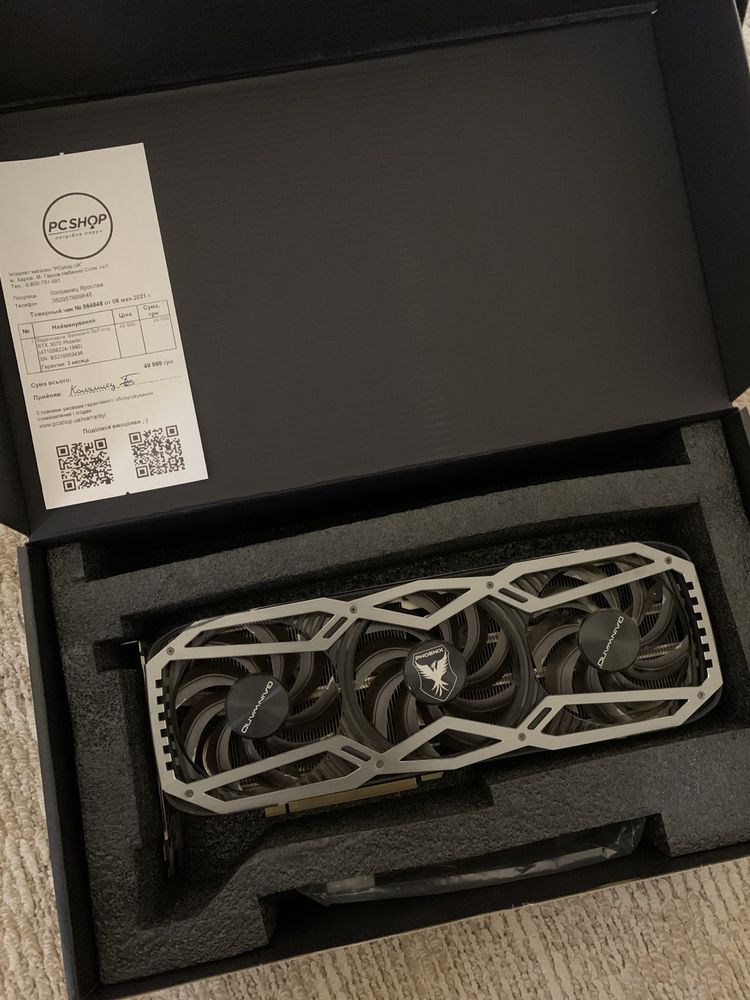 Видеокарта rtx 3070 geinward