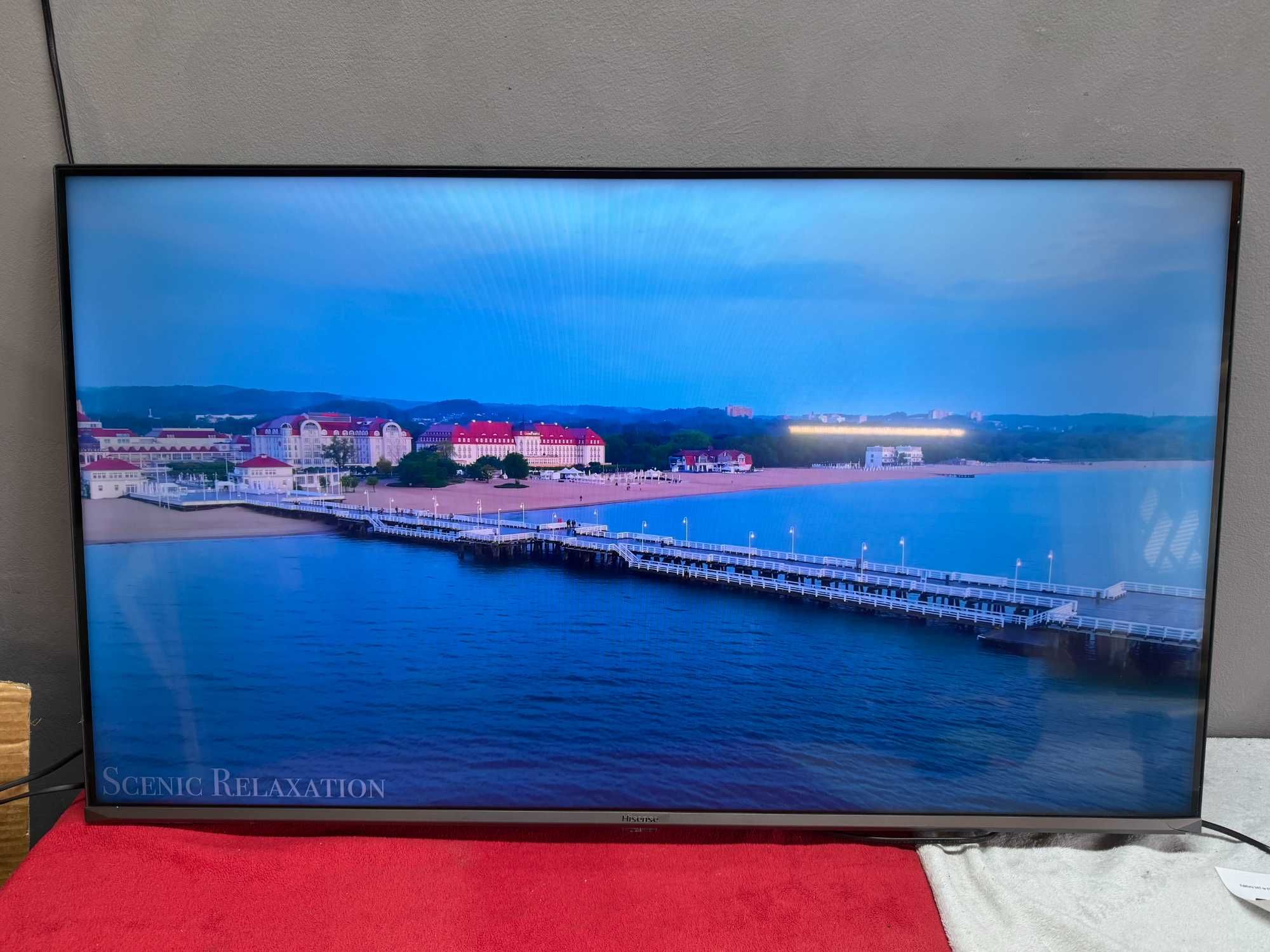 Telewizor Hisense 43" cale SmartTV 4K DVBT2