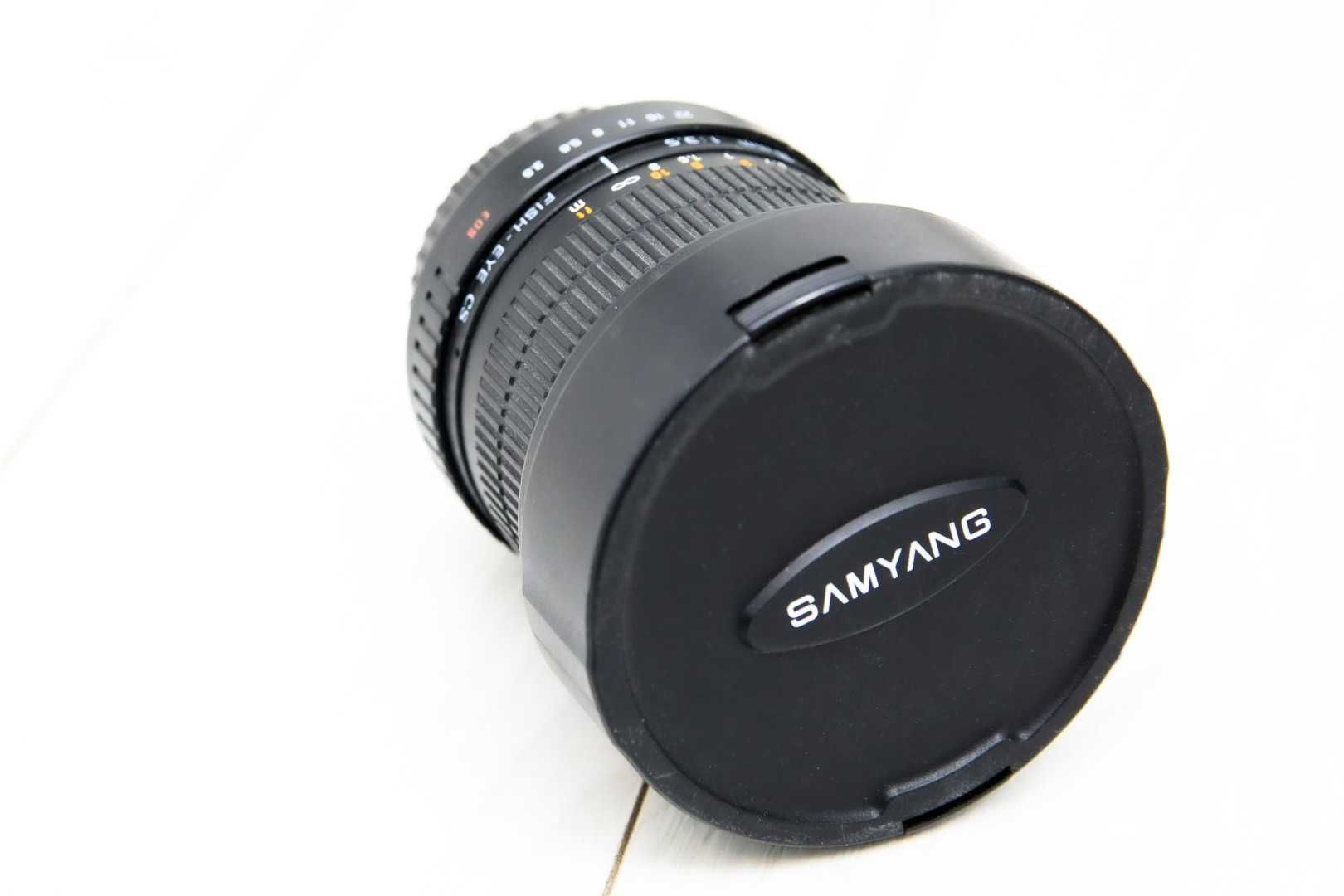 Obiektyw Samyang 8mm f/3.5 manual fisheye CS (dla canon)