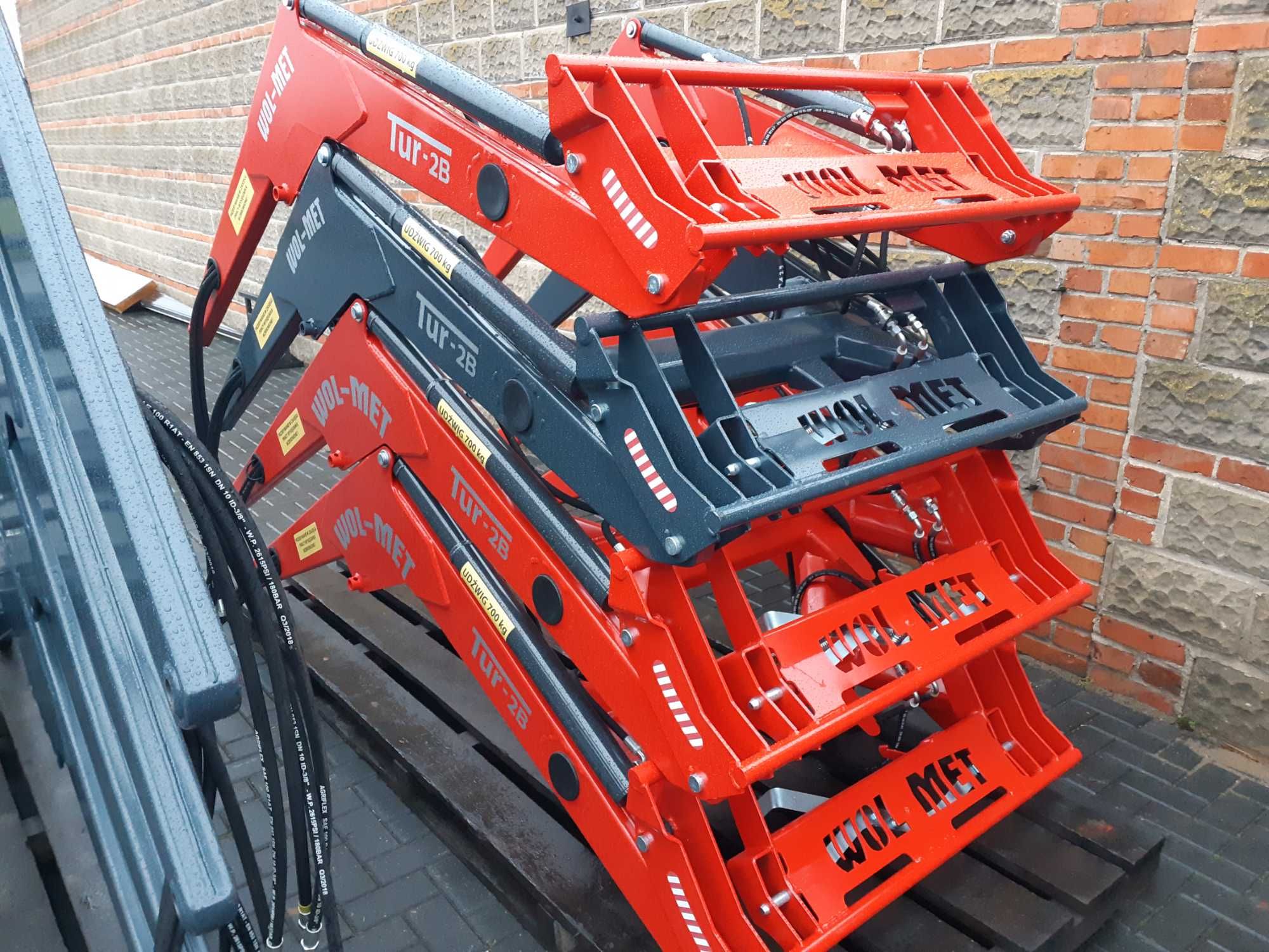 Ładowacz czołowy euro ramka Tur Wol-Met c360 c330 Zetor MF Montaż