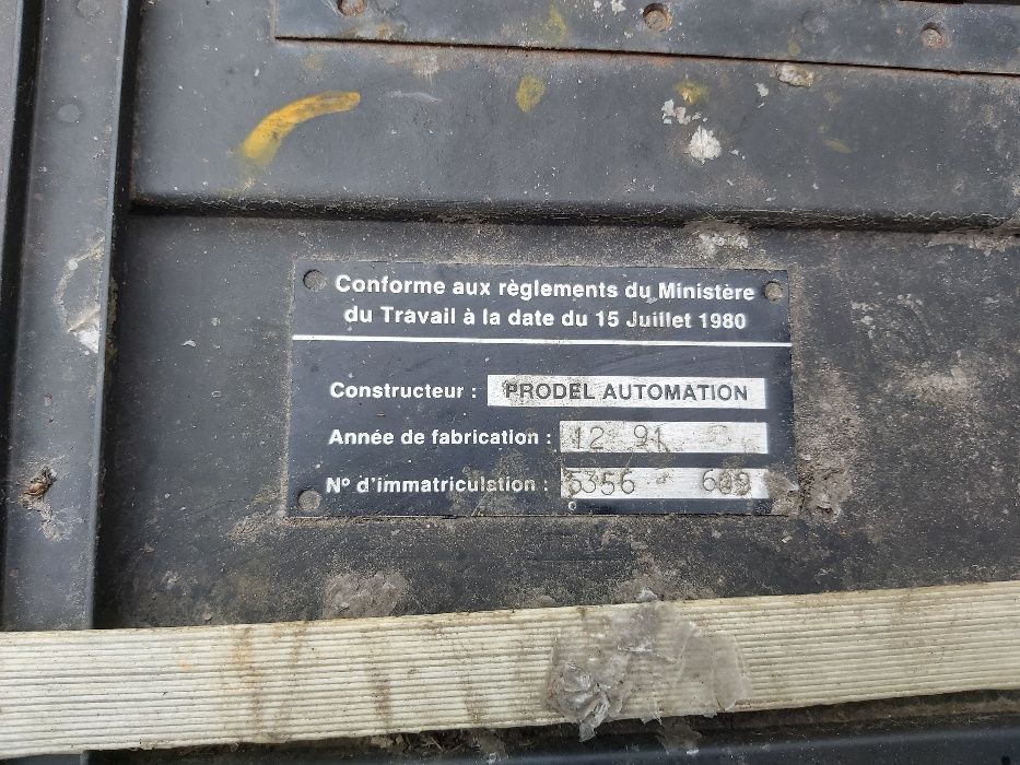 stół do wycinarki ,gilotyny PRODEL AUTOMATION