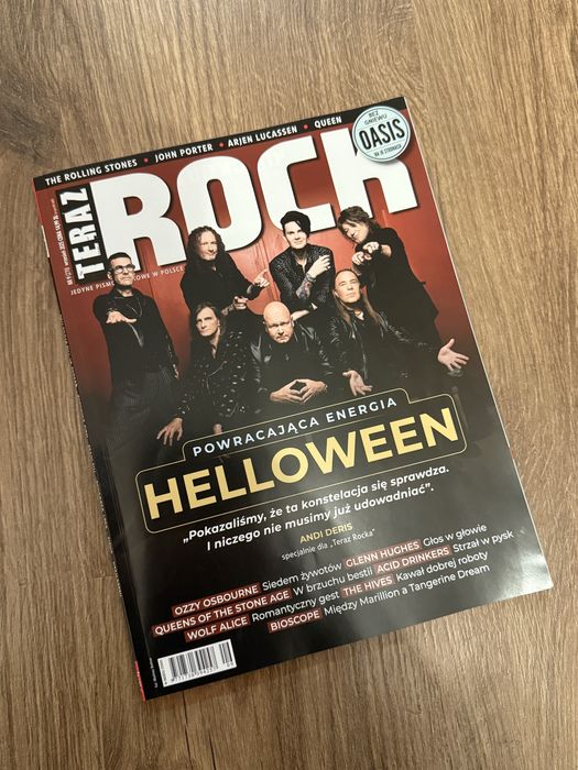 Teraz Rock magazyn 09/2025 Helloween Oasis