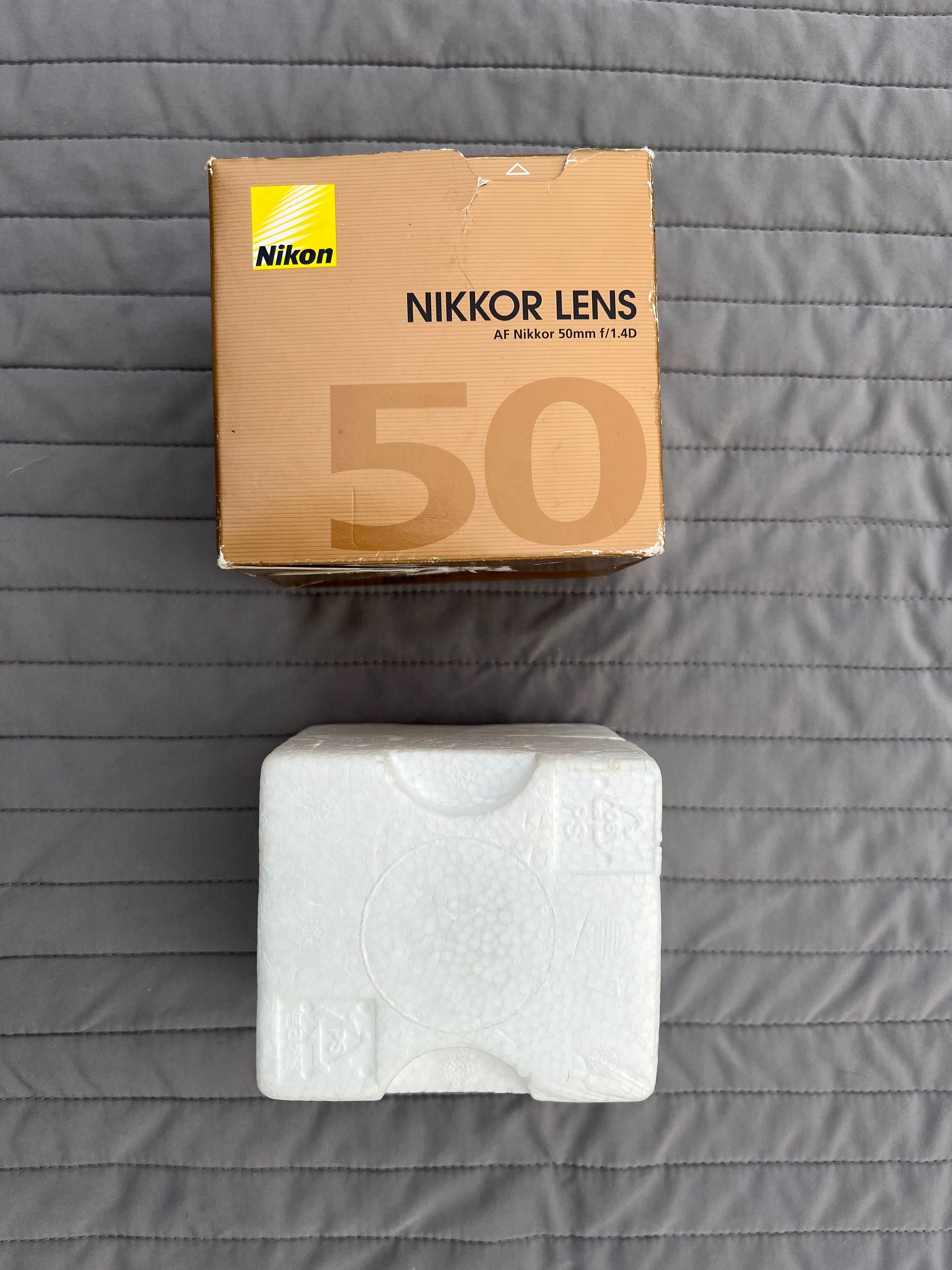 Obiektyw Nikon Lens AF NIKKOR 50mm f/1.4D jak NOWY!