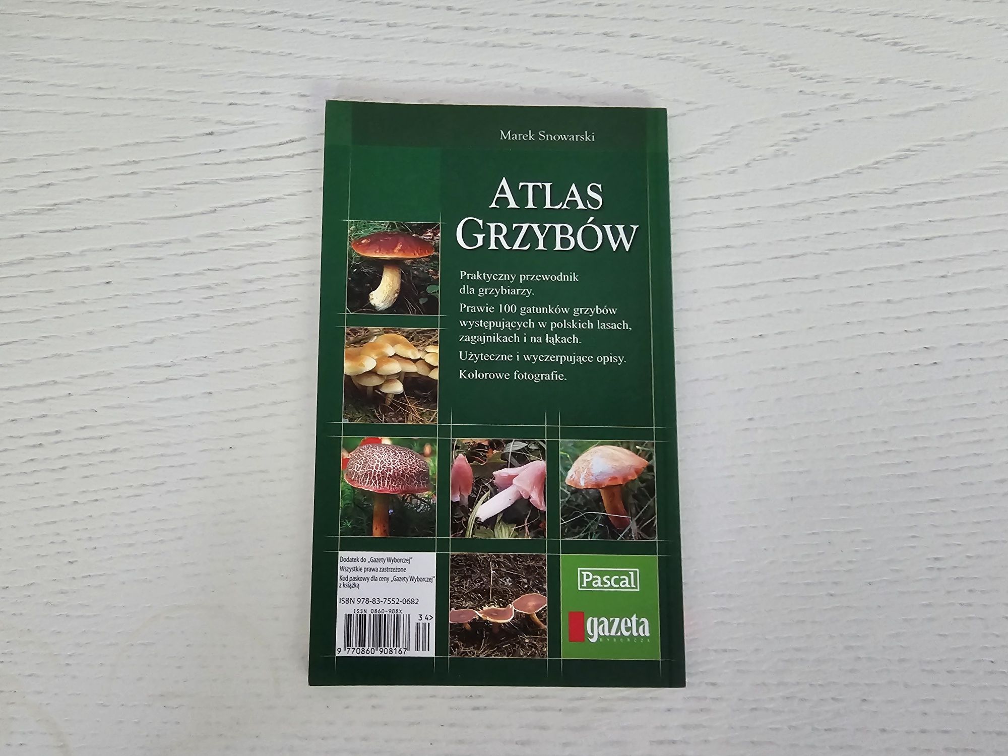 Atlas grzybów Książka