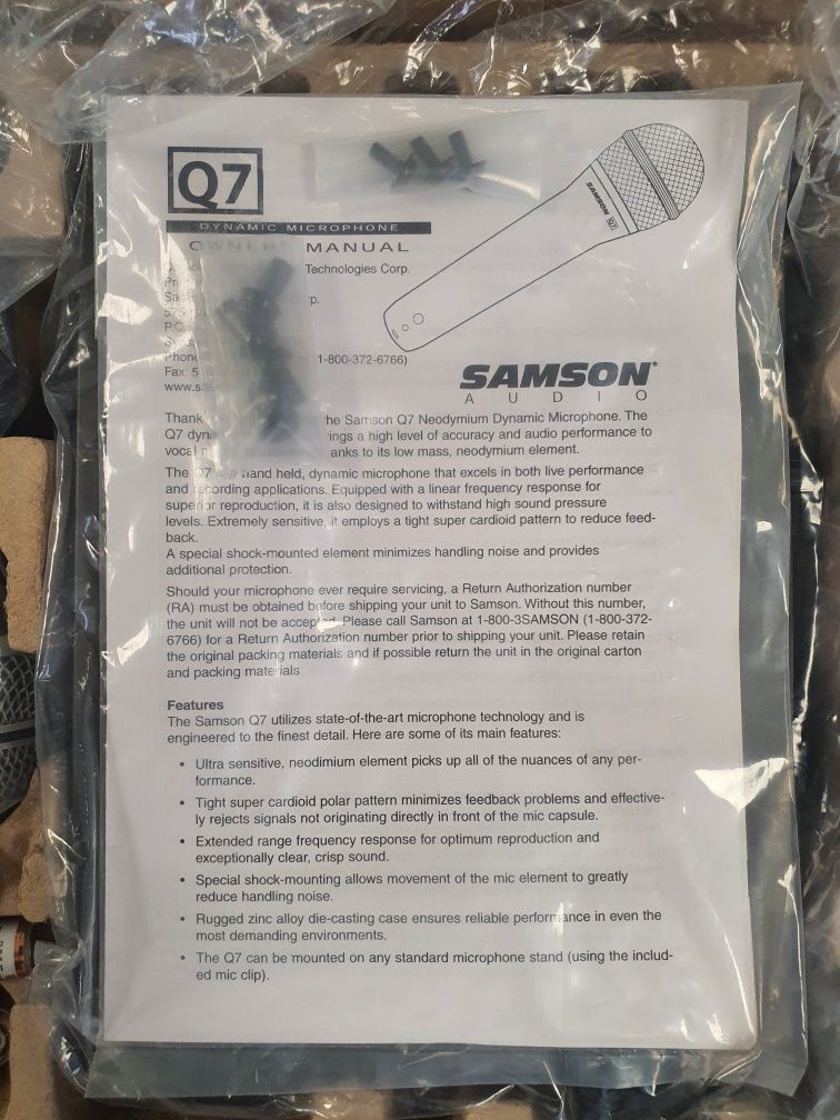 Mikrofon bezprzewodowy SAMSON