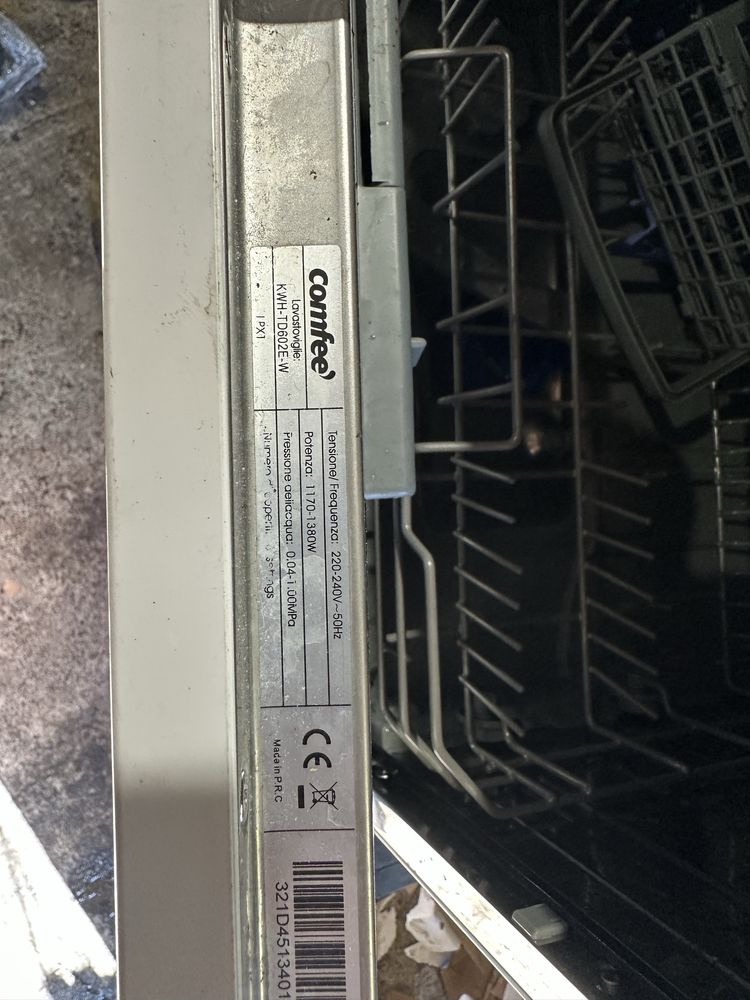 Zmywarka wolnostojaca comfee kwhTD602ew