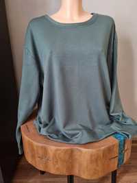 Damska luźna zielona bluza rozmiar XL
