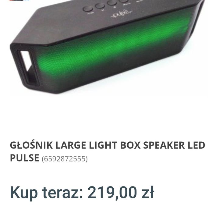 Głośnik pulse 10W bezprzewodowy głośnik przenośny jak JBL MARSHALL