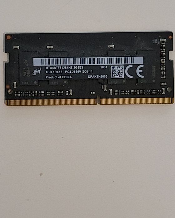 Memoria RAM SODIMM DDR4 4GB