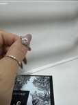Серебряное кольцо с большим камнем