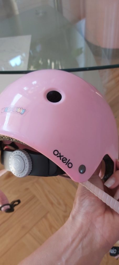 Kask na głowę S oxelo 50-54cm  decathlon na rower hulanogę rolki