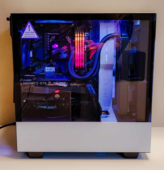 Komputer gamingowy/do grafiki [Ryzen 5] [GTX 1650] [32GB RAM] [8,5TB]