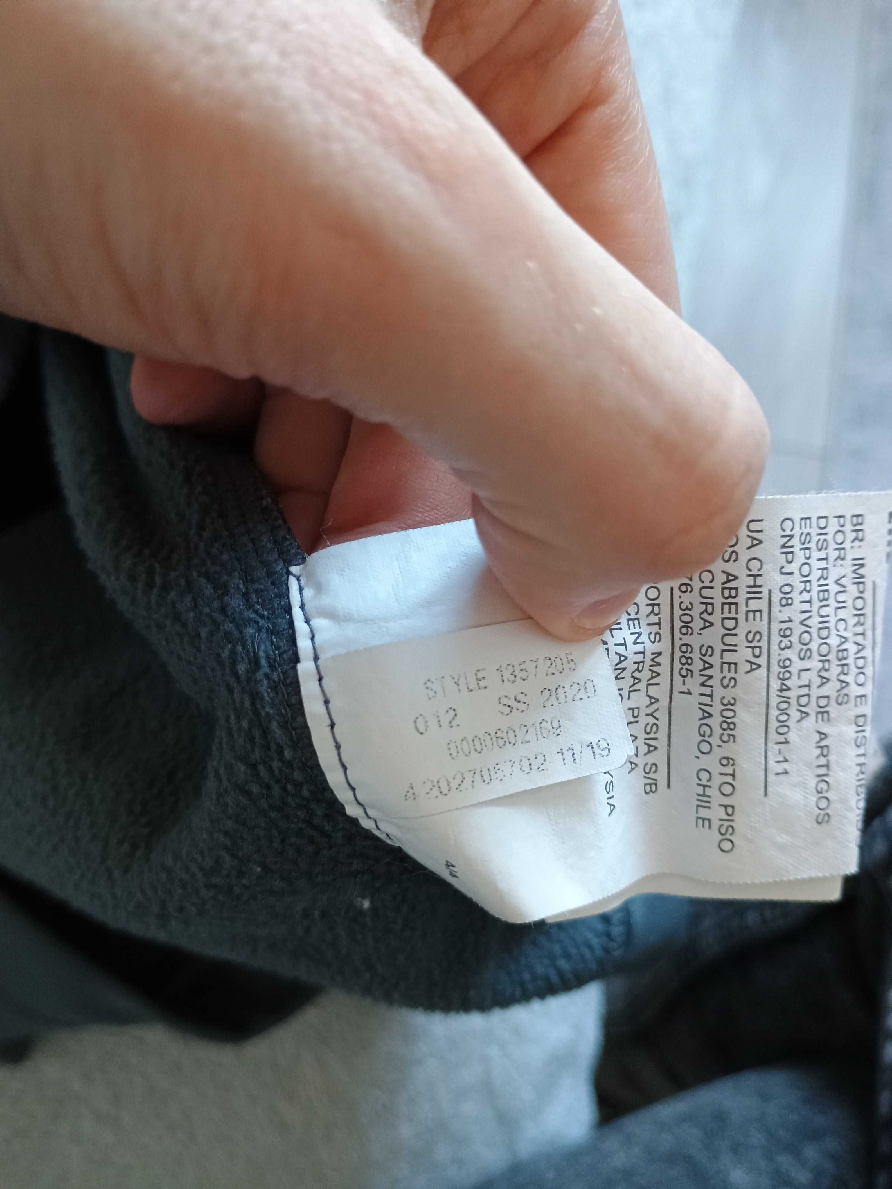 Męska bluza treningowa z polarem Under Armour - rozmiar XS/S, szary