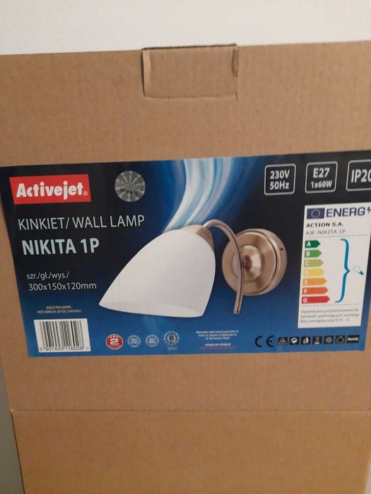 Kinkiet Nikita - nowy