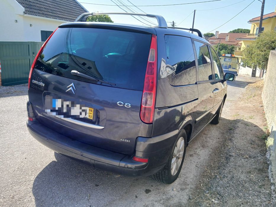 Citroen C8 2.2 hdi de 2006 Avariada