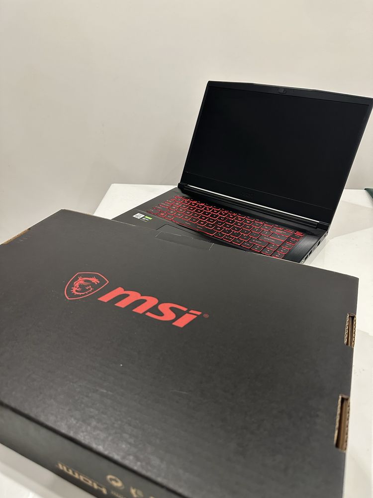 Laptop MSI GF63 Thin, GTX 1650, SSD 512GB