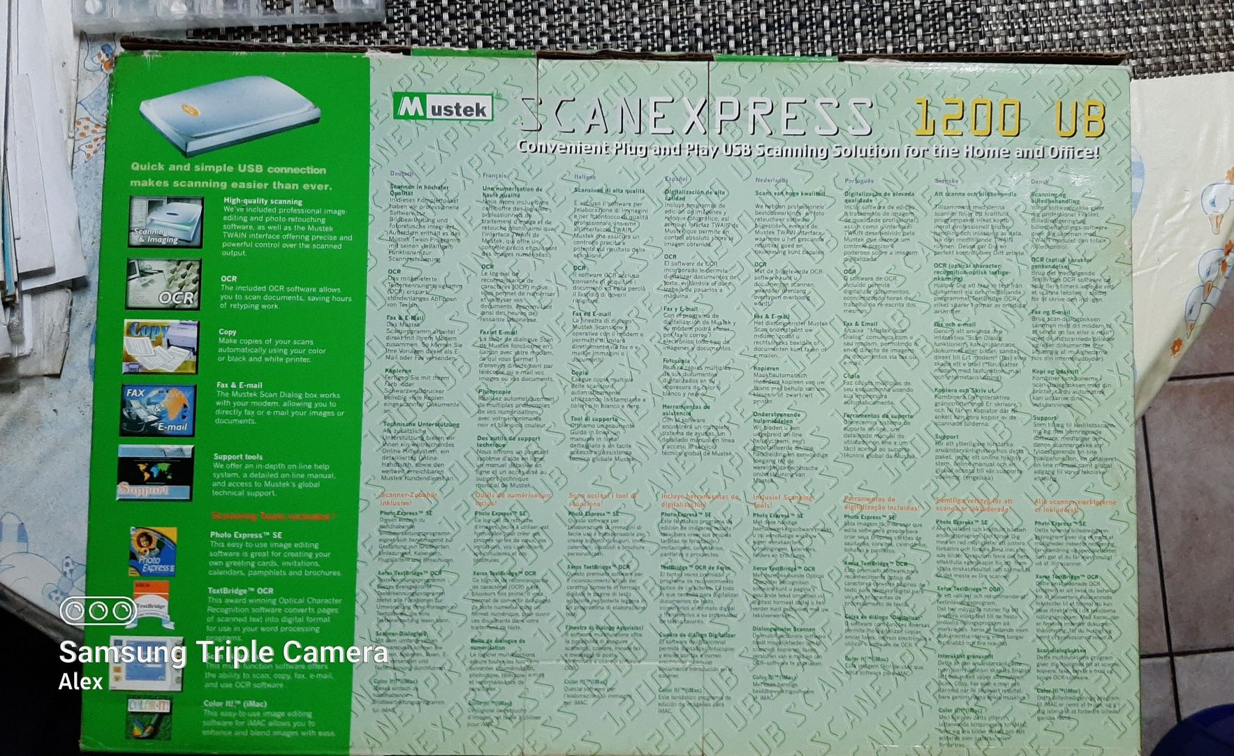 Scanner como novo usado 3 ou 4 vezes