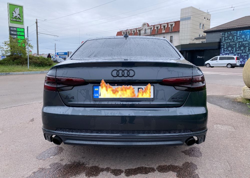 Комплект задніх led ліхтарів/фар Audi A4 B9 (8W5945091)