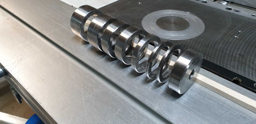 MiniMax SCM, anilhas para tupia, universal carpintaria