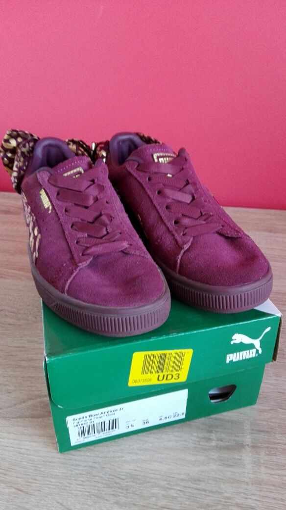 Buty Puma Suede Bow 36