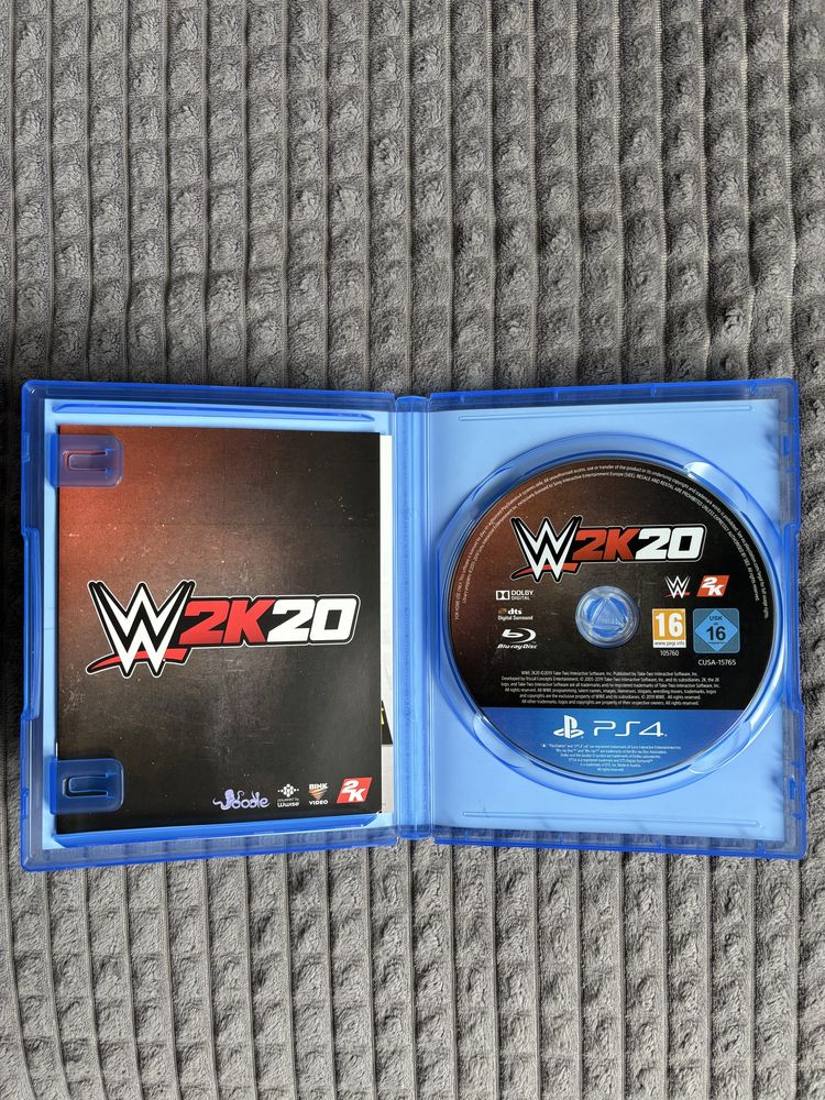 Gra WWE 2K20 na Ps5