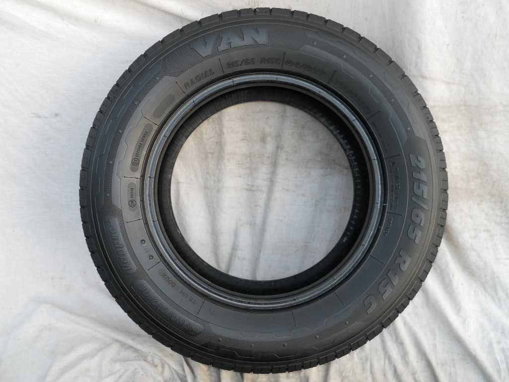 4 letnie opony KORMORAN Vanpro B2 215/65R15C 104/102T  2x8,5, 2x6,5mm