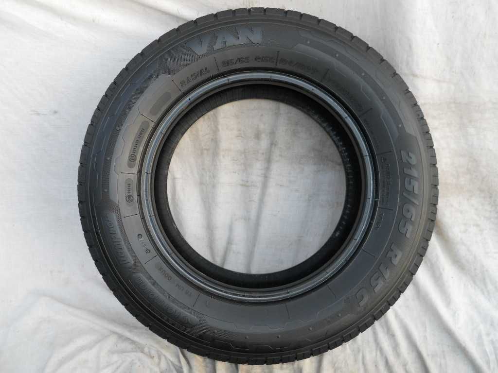 4 letnie opony KORMORAN Vanpro B2 215/65 R15C 104/102T  2x8,5, 2x6,5mm