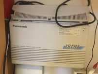 Centrala telefoniczna cyfrowa Panasonic KX-TD612 + 5 telefonów cyfrowy