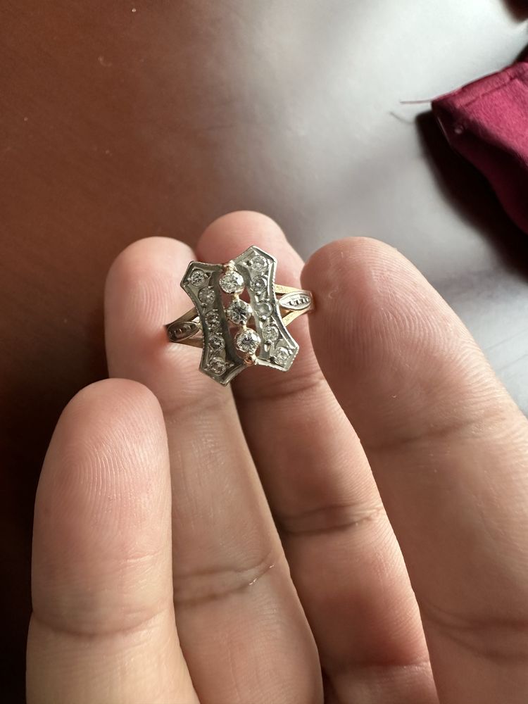 Кольцо бриллианты ссср
