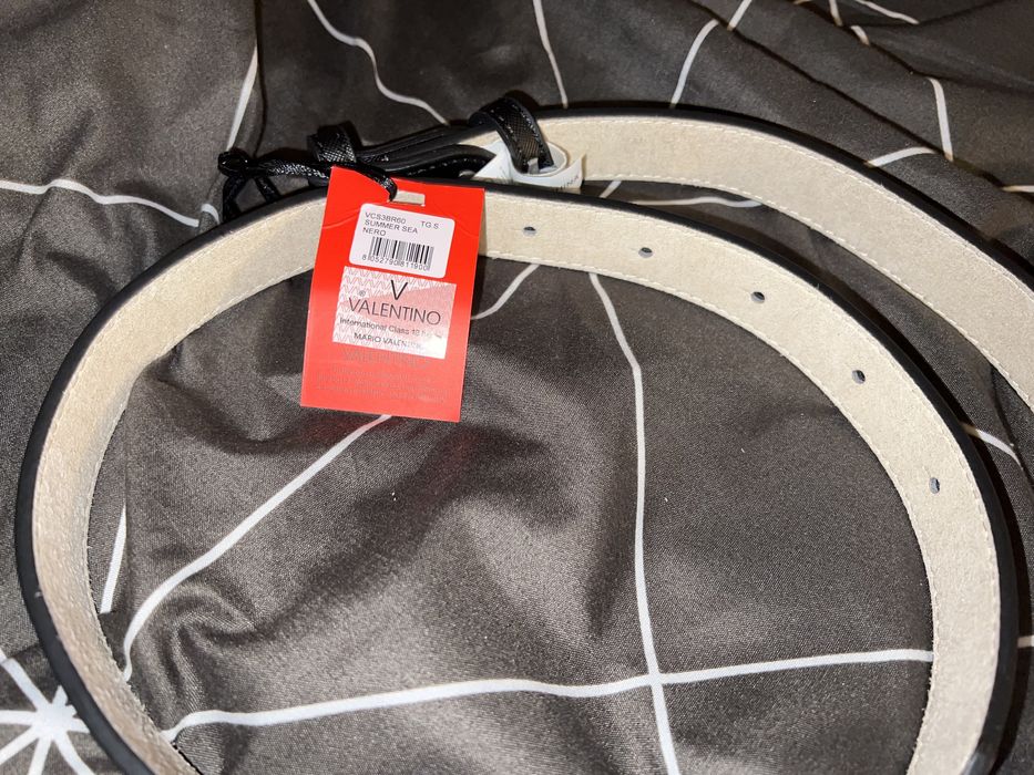 Pasek valentino summer sea nero.