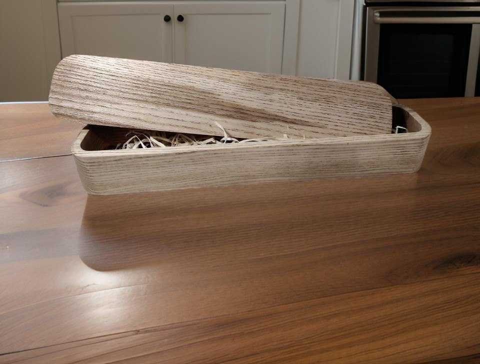 Пакувальна дерев’яна коробка з ясеня (не фанера)