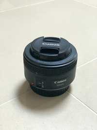 Canon 50mm f 1.8 STM como nova