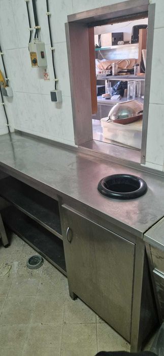 Bancada INOX - Equipamento Restauração e Hotelaria