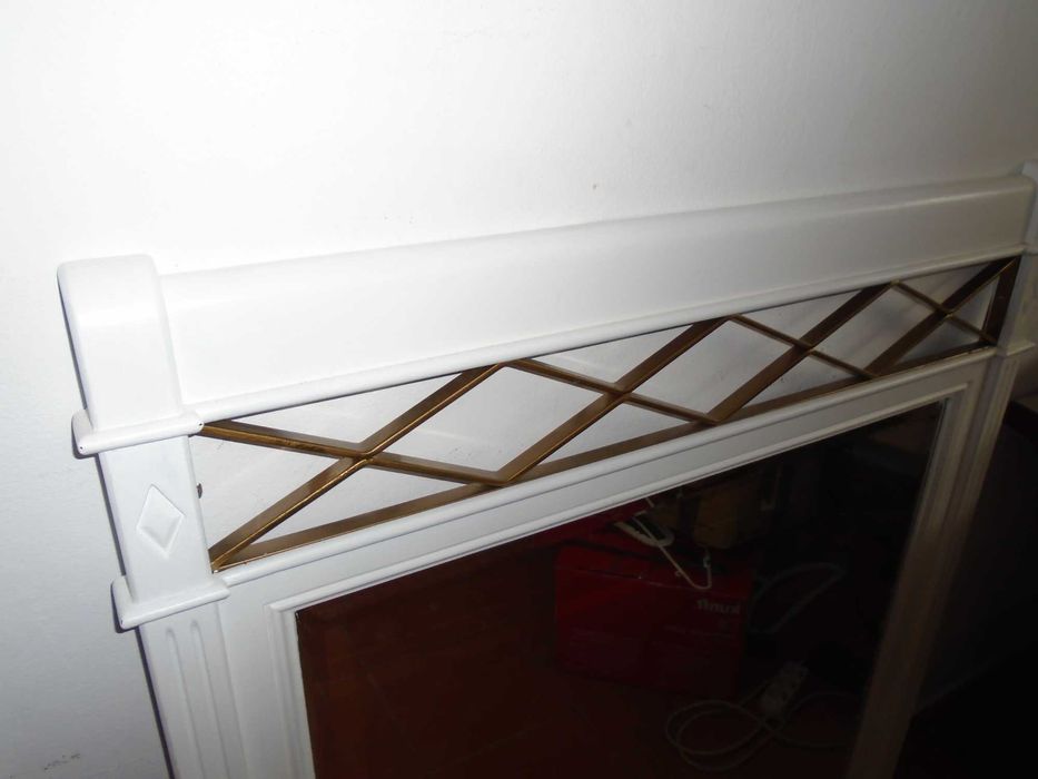 Pag. em dinheiro Para decoração Espelho em madeira maciça