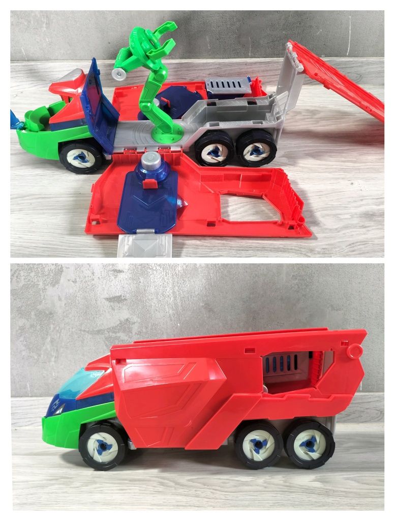 Duży pojazd transporter Pidżamersi Hasbro Pojazd transformujący PJ Mas