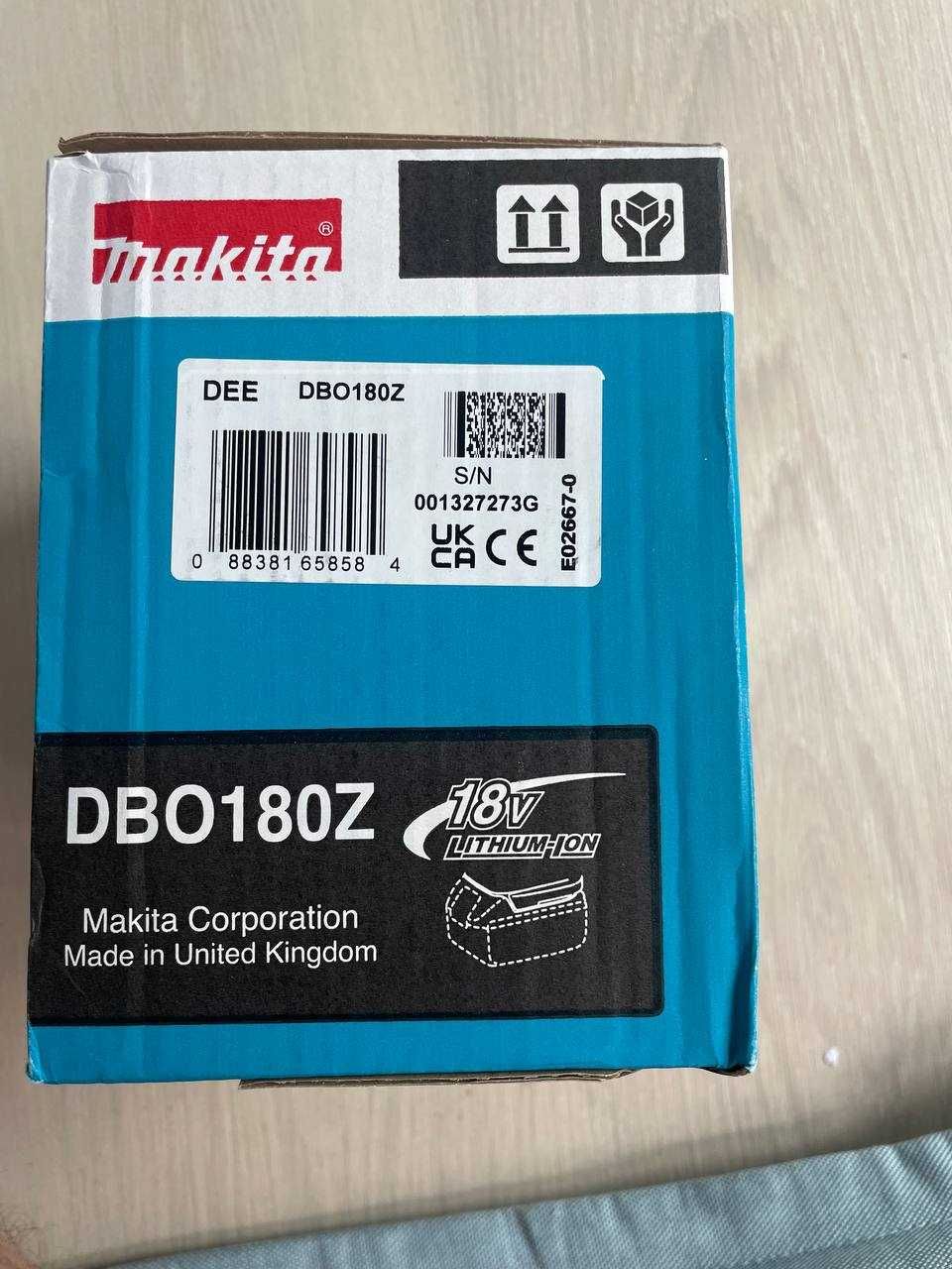 Makita Dbo180Z Szlifierka, Niebieski/Czarny, 125 mm 1106