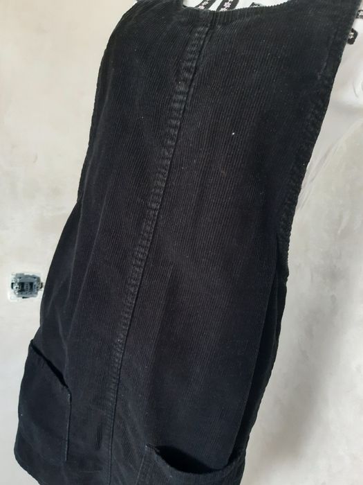 Сарафан вельвет Denim+футболка р.158-164