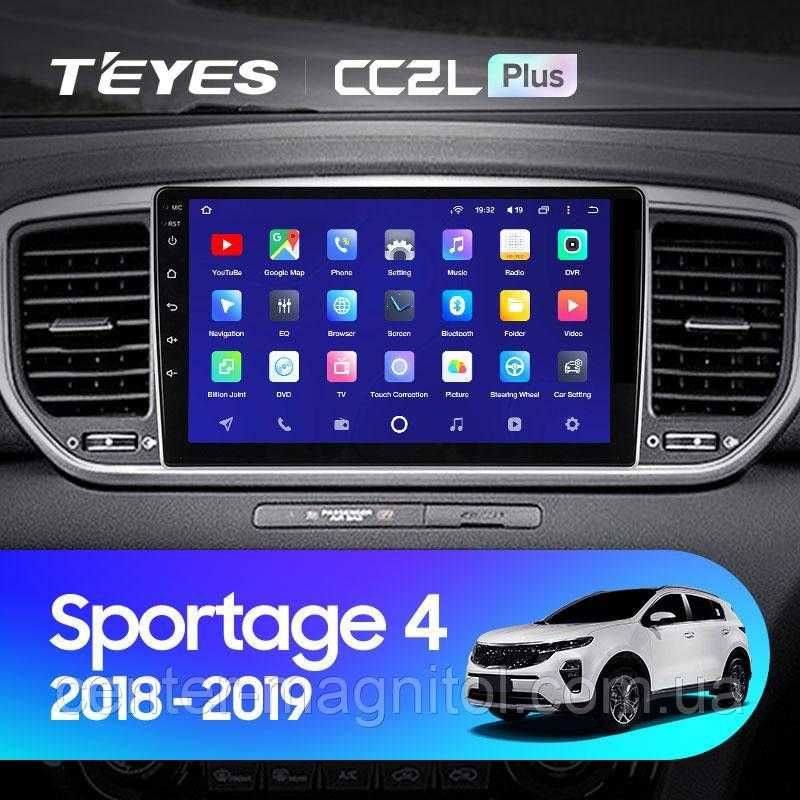 Штатная магнитола TEYES CC2L Plus Kia Sportage 4 QL 2018-2019