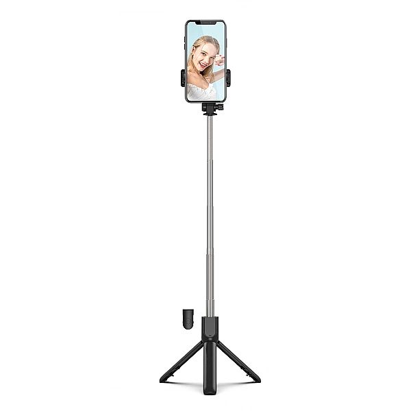 Selfie stick WRY1S teleskopowy tripod 0.7m na telefon - czarny