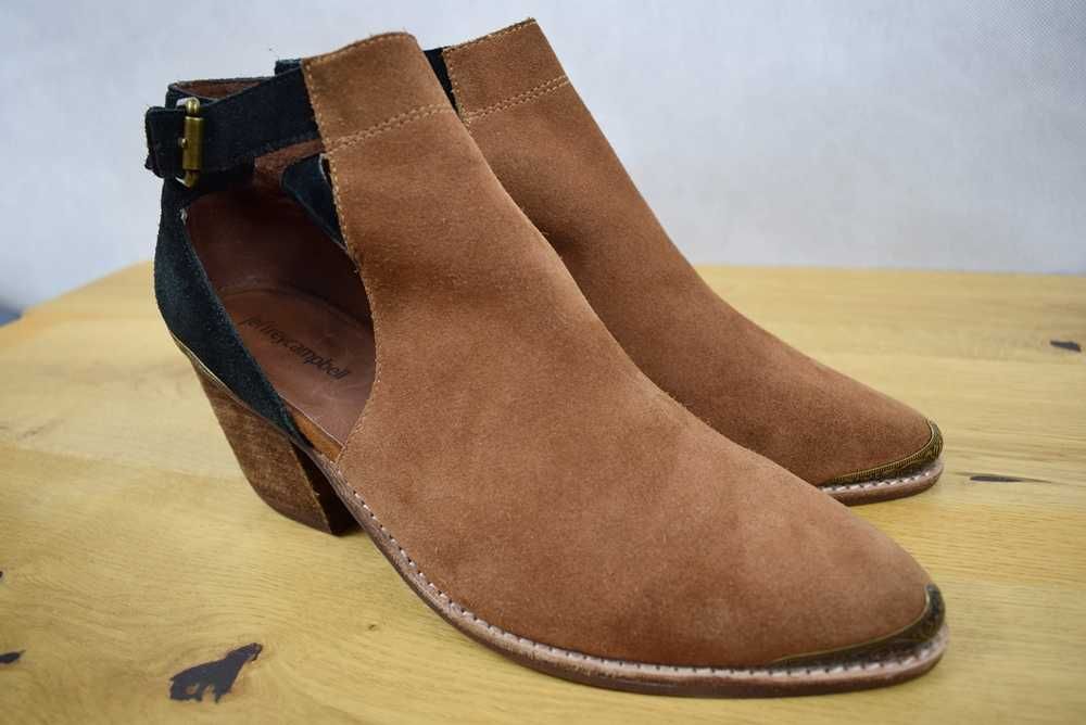 Jeffrey Cambell, Woodruff, botki na obcasie, skóra, r. 42