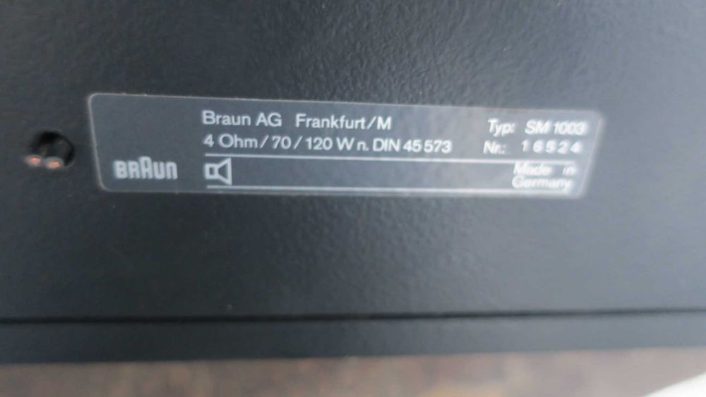 Kolumny głośnikowe BRAUN AG SM1003