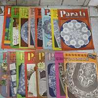 Conjunto Antigo 16 Revistas Para Ti de bordados