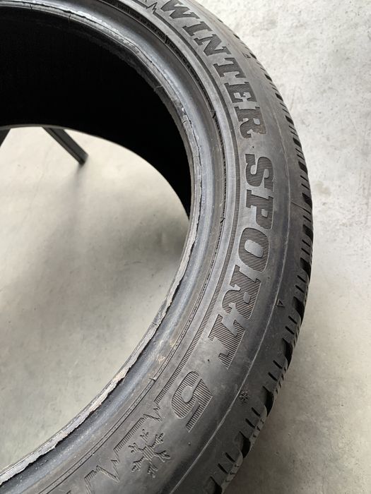 (2шт) 205/50R17 Dunlop Winter Sport 5 (6мм) зимові шини
