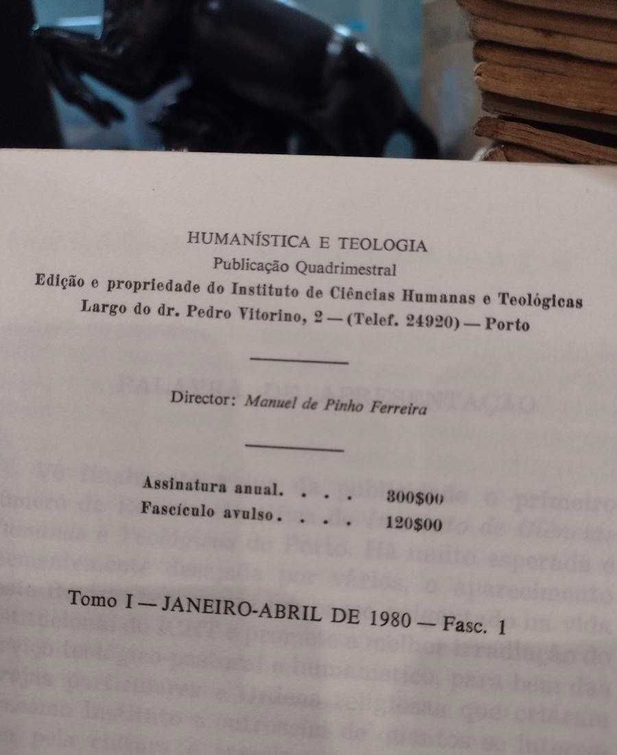 Humanística e Teologia "Faculdade de Teologia" Porto