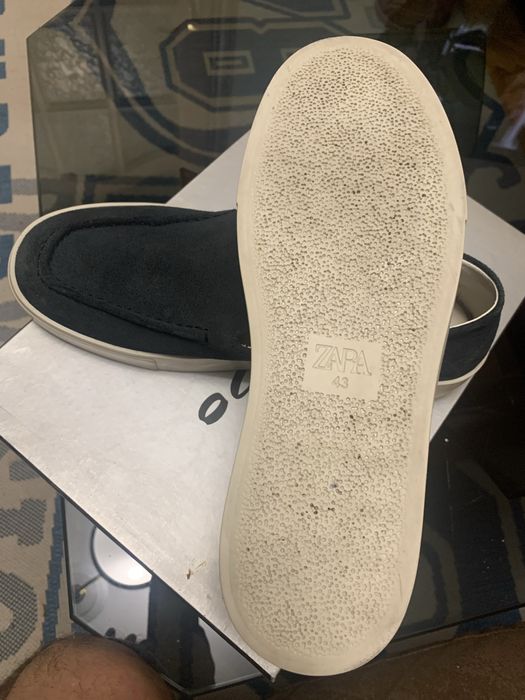 Сліпони натуральна замша Zara