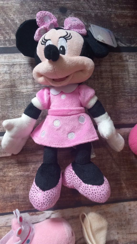 Mega paka paczka zabawek 12 sztuk Peppa  George Marshall Minnie Mouse