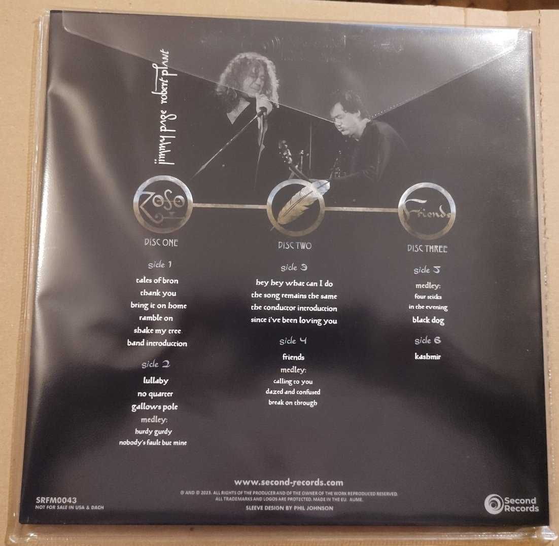 Jimmy Page & Robert Plant – ZOSO Friends (Grey Marble Vinyl)