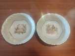 Ozdobne talerze, porcelana Bogucice