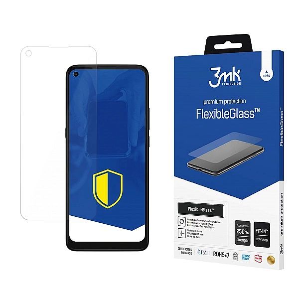 Szkło hybrydowe 3mk FlexibleGlass™ na Motorola Moto G9 Power