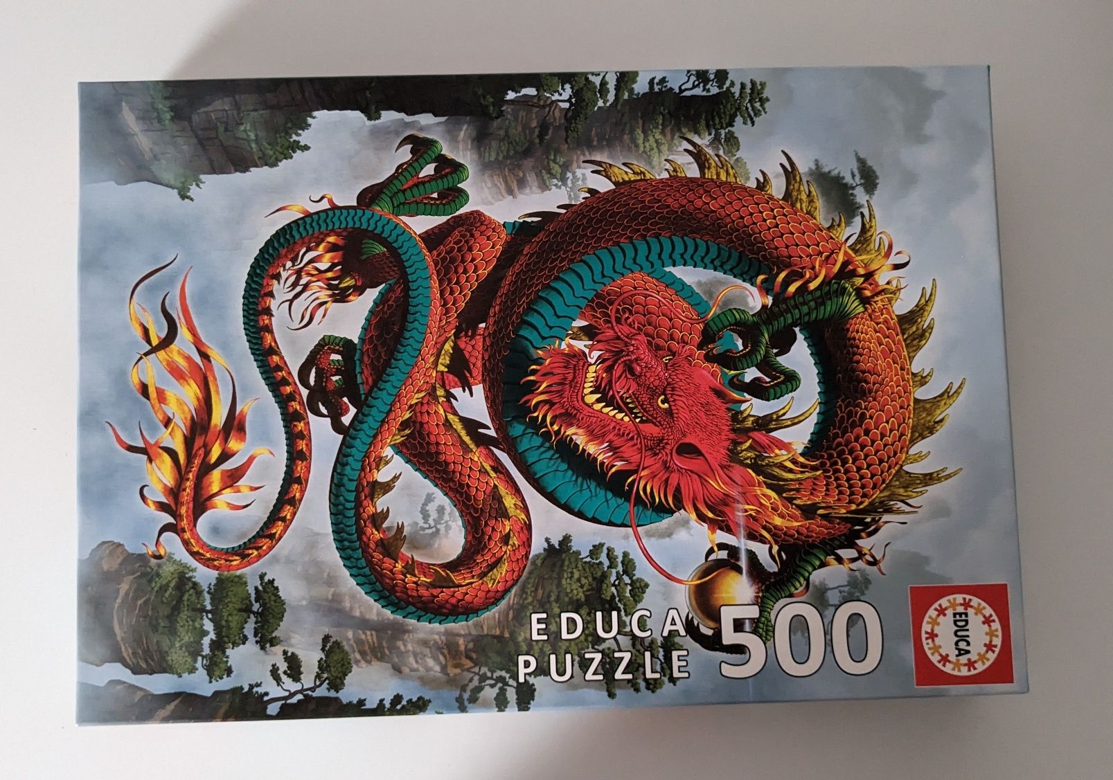 Puzzle dragão 500 peças